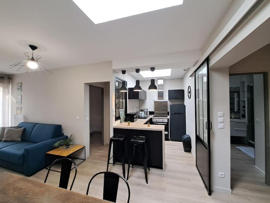 Manhattan, Appartement Calme Reims Kültér fotó