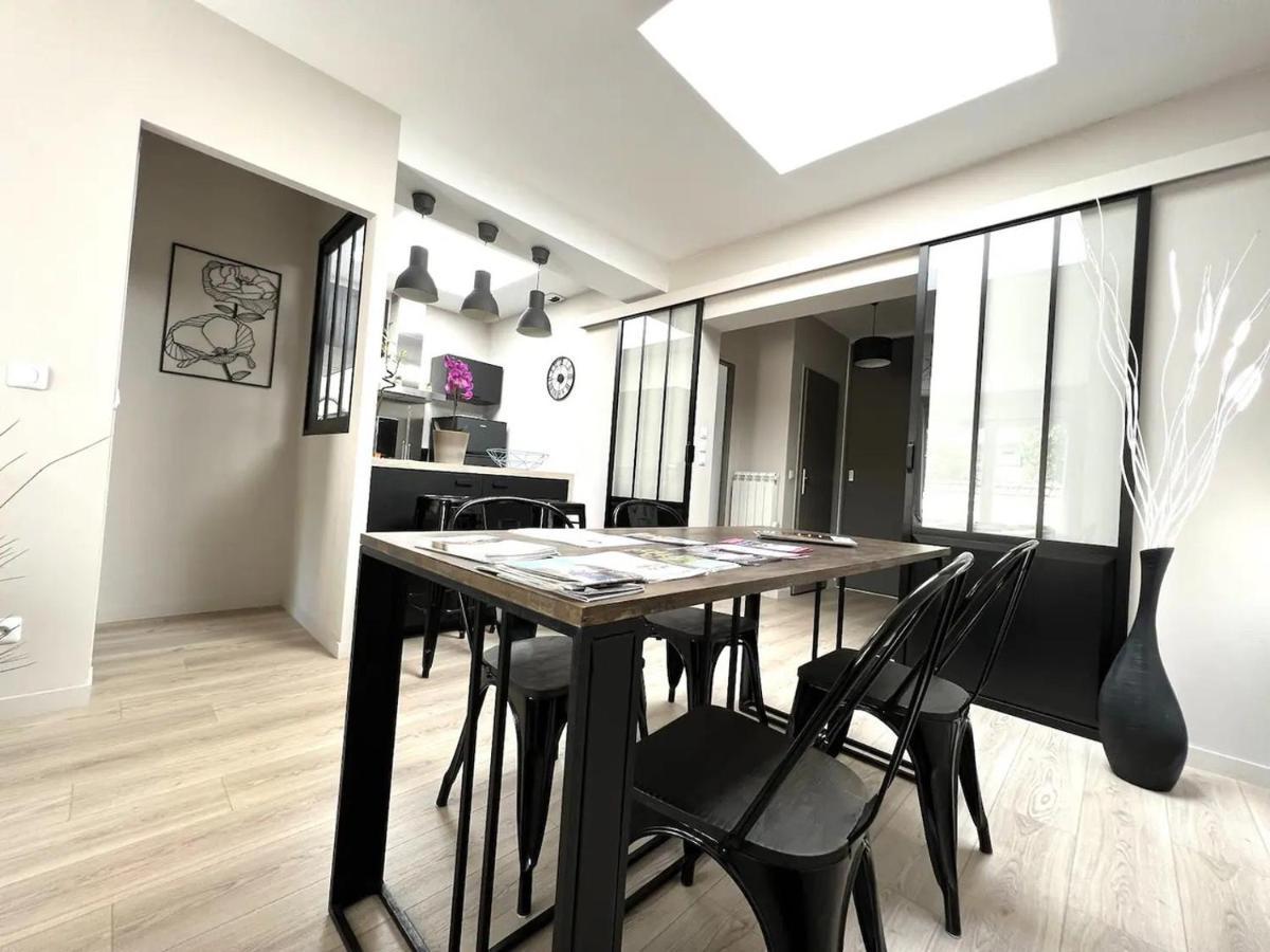 Manhattan, Appartement Calme Reims Kültér fotó